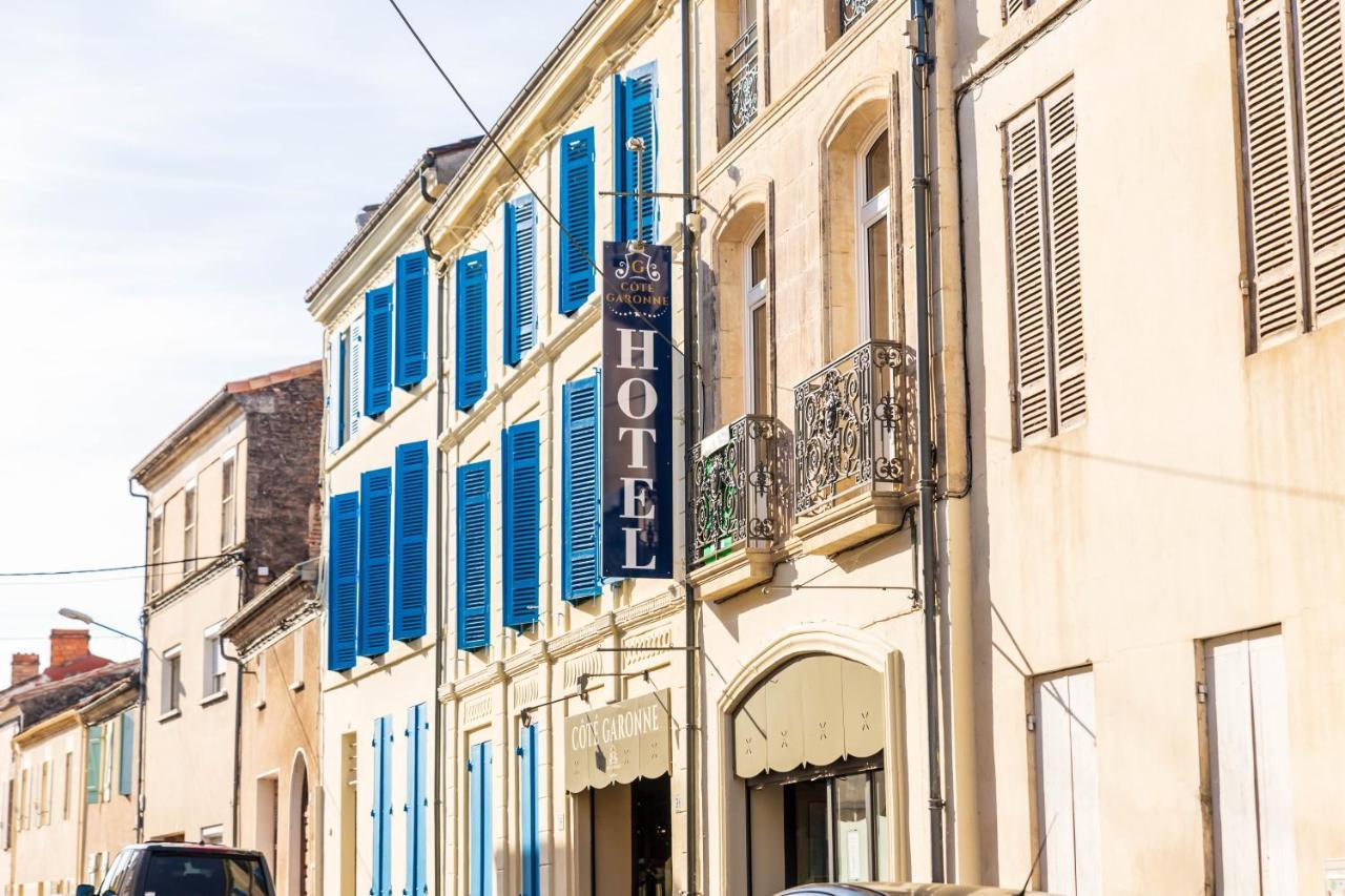 Hotel Restaurant Cote Garonne Le Balcon Des Dames - Tonneins Fauillet Marmande - Vue Panoramique Bord De Garonne Chambres Climatisees Ngoại thất bức ảnh